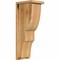 Ekena Millwork Ridgewood Rough Sawn Corbel w/Backplate, Western Red Cedar, 8"W x 10"D x 26"H COR08X10X26RID01RWR - alternate 1